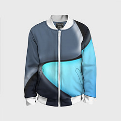 Бомбер детский Разноцветный, цвет: 3D-белый