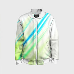 Бомбер детский Multicolored, цвет: 3D-белый