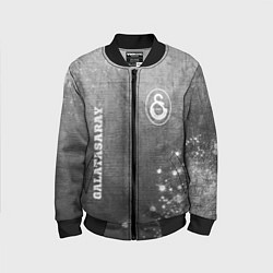 Детский бомбер Galatasaray - grey gradient вертикально
