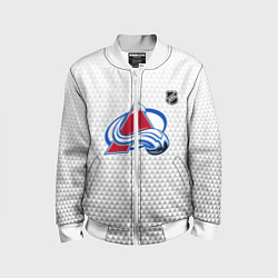 Бомбер детский Колорадо Эвеланш - белый геометрический градиент, цвет: 3D-белый