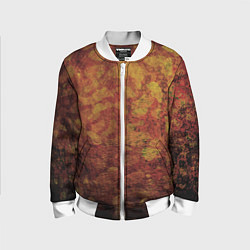 Бомбер детский Абстракция - desert camouflage, цвет: 3D-белый