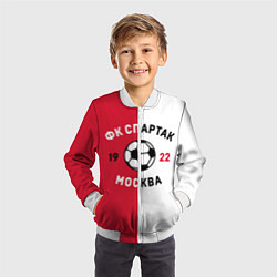 Бомбер детский ФК Спартак Москва 1922, цвет: 3D-белый — фото 2