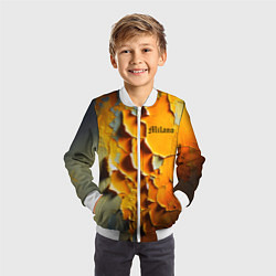 Бомбер детский Peeling plaster - Milano, цвет: 3D-белый — фото 2