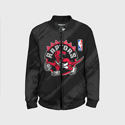 Бомбер детский Toronto Raptors - NBA team, цвет: 3D-черный