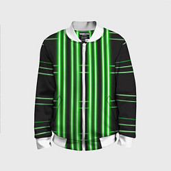 Детский бомбер Neon green