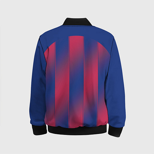 Детский бомбер Барселона домашняя форма 2025 2026 / 3D-Черный – фото 2