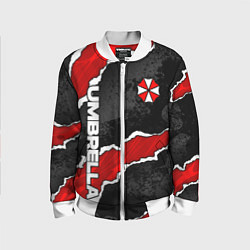Детский бомбер Umbrella corp - разрывы