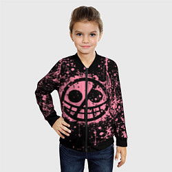 Бомбер детский Дольфламинго, цвет: 3D-черный — фото 2