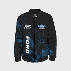 Бомбер детский Ford RS, цвет: 3D-черный