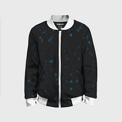 Детский бомбер Color dark blue khaki