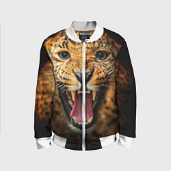 Детский бомбер Рык леопарда