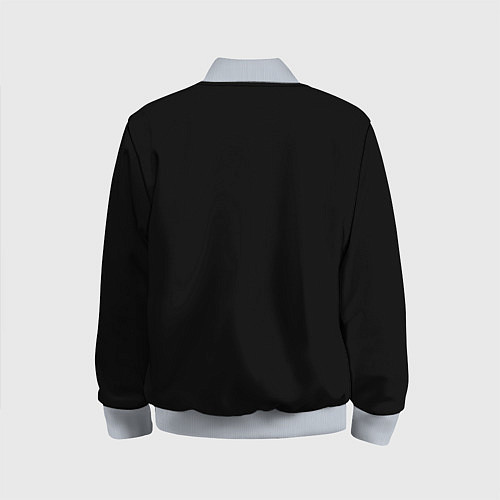 Детский бомбер Терминатор с пистолетом / 3D-Серый – фото 2