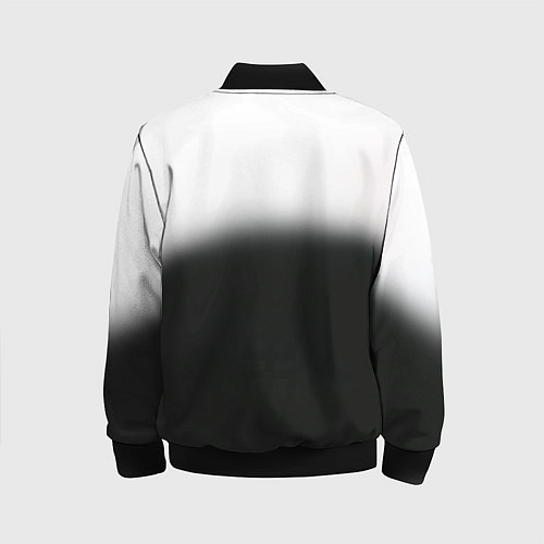 Детский бомбер Пикник / 3D-Черный – фото 2