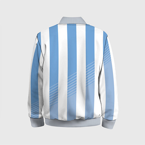 Детский бомбер Сборная Аргентины: ЧМ-2018 / 3D-Серый – фото 2