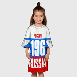 Платье клеш для девочки Russia: from 196, цвет: 3D-принт — фото 2