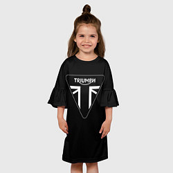 Платье клеш для девочки Triumph 4, цвет: 3D-принт — фото 2