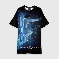 Платье клеш для девочки Ghost In The Shell 3, цвет: 3D-принт