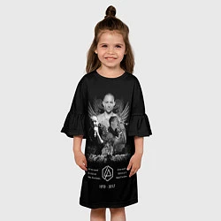 Платье клеш для девочки Bennington Memories, цвет: 3D-принт — фото 2