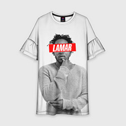 Платье клеш для девочки Lamar Supreme, цвет: 3D-принт