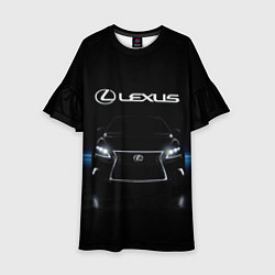 Платье клеш для девочки Lexus, цвет: 3D-принт
