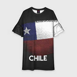 Платье клеш для девочки Chile Style, цвет: 3D-принт