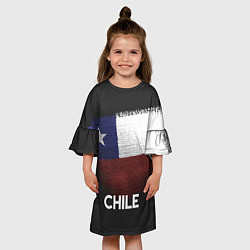 Платье клеш для девочки Chile Style, цвет: 3D-принт — фото 2