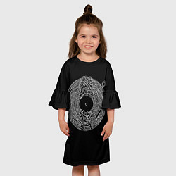 Платье клеш для девочки Joy Division, цвет: 3D-принт — фото 2