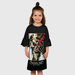 Платье клеш для девочки Overlord 5, цвет: 3D-принт — фото 2