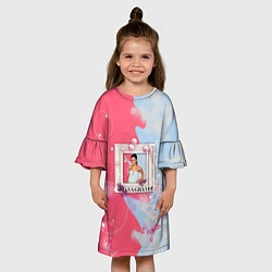 Платье клеш для девочки ARIANA GRANDE, цвет: 3D-принт — фото 2