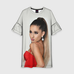 Платье клеш для девочки Ariana Grande Ариана Гранде, цвет: 3D-принт
