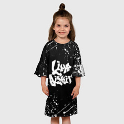 Платье клеш для девочки LIMP BIZKIT, цвет: 3D-принт — фото 2