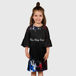 Платье клеш для девочки THREE DAYS GRACE, цвет: 3D-принт — фото 2