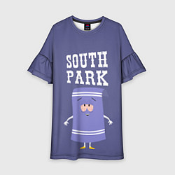 Платье клеш для девочки South Park Полотенчико, цвет: 3D-принт