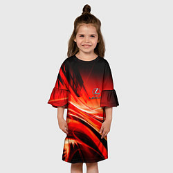 Платье клеш для девочки LEXUS, цвет: 3D-принт — фото 2
