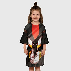 Платье клеш для девочки SHADOW, цвет: 3D-принт — фото 2