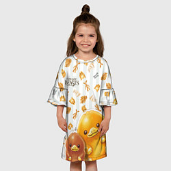 Платье клеш для девочки Fantastic Beasts Baby Nifflers, цвет: 3D-принт — фото 2