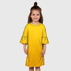 Платье клеш для девочки LITTLE NIGHTMARES КОСТЮМ, цвет: 3D-принт — фото 2