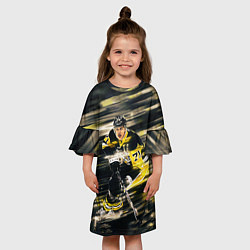 Платье клеш для девочки ЕВГЕНИЙ МАЛКИН, цвет: 3D-принт — фото 2