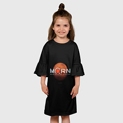 Платье клеш для девочки Марс, цвет: 3D-принт — фото 2