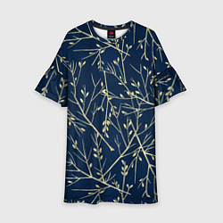 Детское платье Осенние ветки