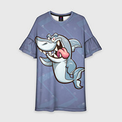 Детское платье Акула