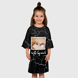 Платье клеш для девочки La creazione di Adamo, цвет: 3D-принт — фото 2