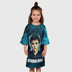 Платье клеш для девочки Billie GreenDay ГринДай Z, цвет: 3D-принт — фото 2