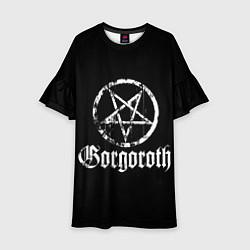 Платье клеш для девочки Gorgoroth, цвет: 3D-принт