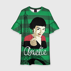 Платье клеш для девочки Amelie, цвет: 3D-принт