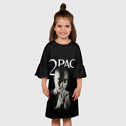 Платье клеш для девочки TUPAC, цвет: 3D-принт — фото 2