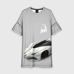 Детское платье Lamborghini Concept sketch