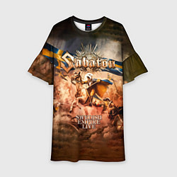 Платье клеш для девочки Swedish Empire Live - Sabaton, цвет: 3D-принт