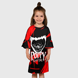 Платье клеш для девочки POPPY PLAYTIME ХАГИ ВАГИ, цвет: 3D-принт — фото 2