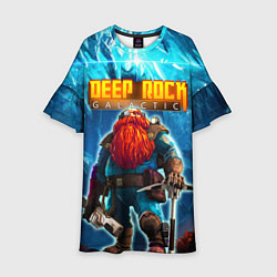 Платье клеш для девочки Deep Rock Galactic Scout, цвет: 3D-принт
